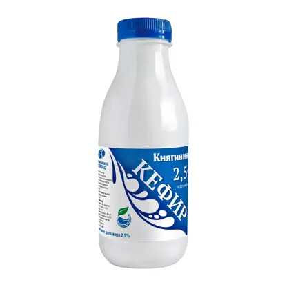 Изображение товара Кефир Княгинино 2.5% 430мл
