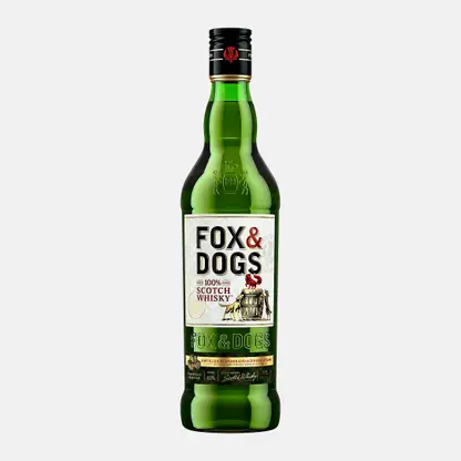 Виски Fox & Dogs купажированный 40% 500мл