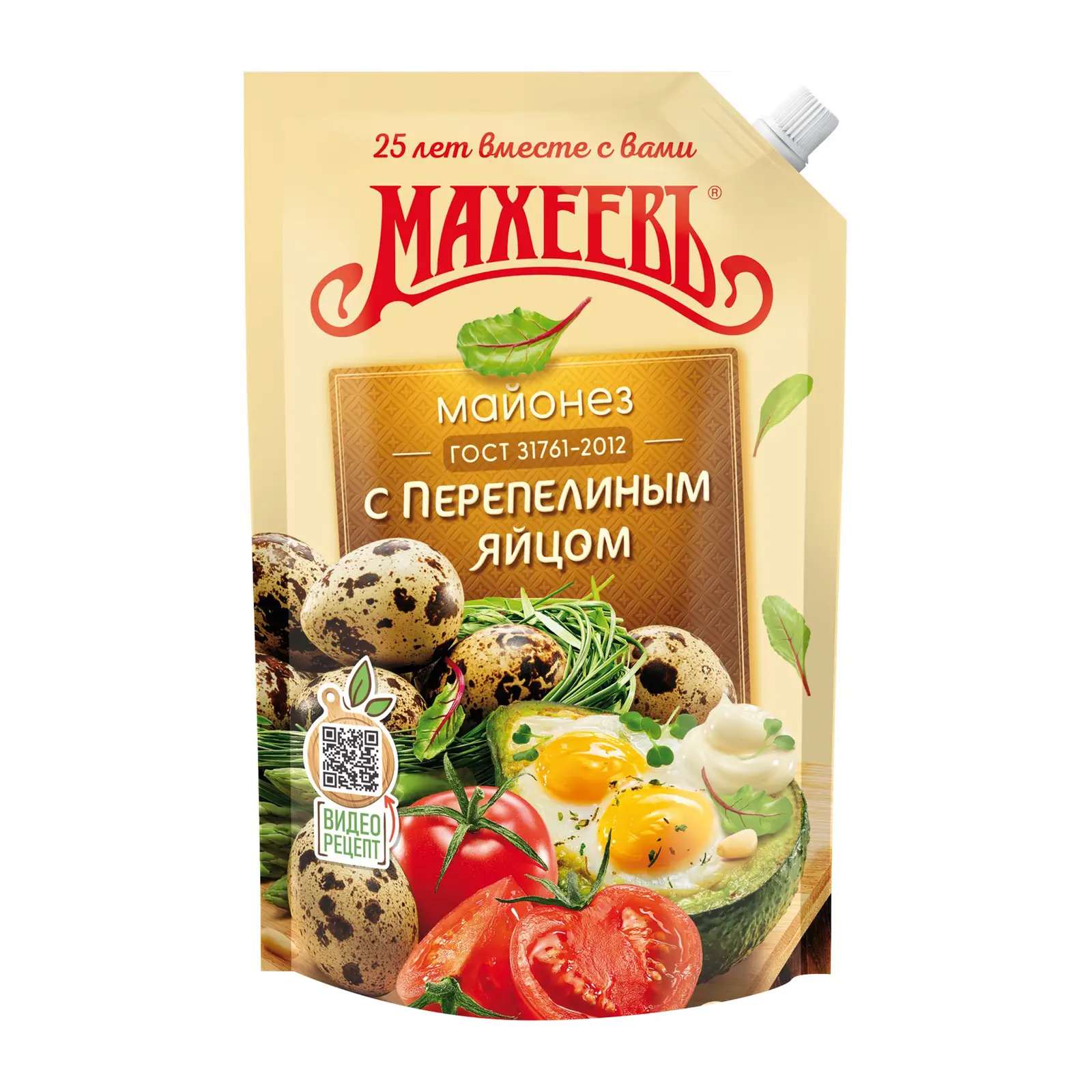 Майонез Махеевъ с перепелиным яйцом 50.5% 630г - Магнит-Продукты