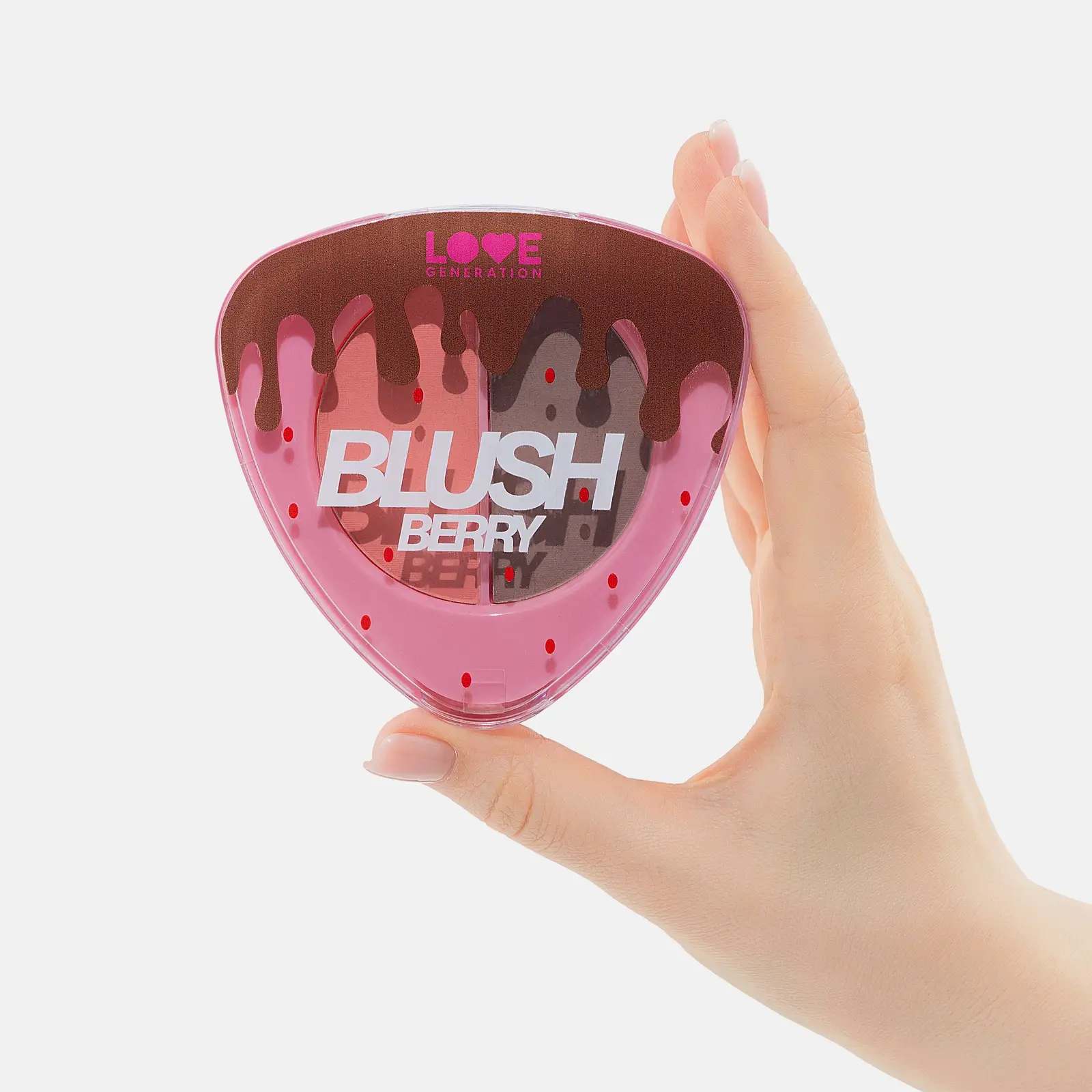 Палетка контуринг для лица тон 01 Love Generation Blush Berry - фото 2
