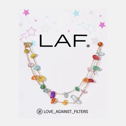 Ожерелье с камнями LAF