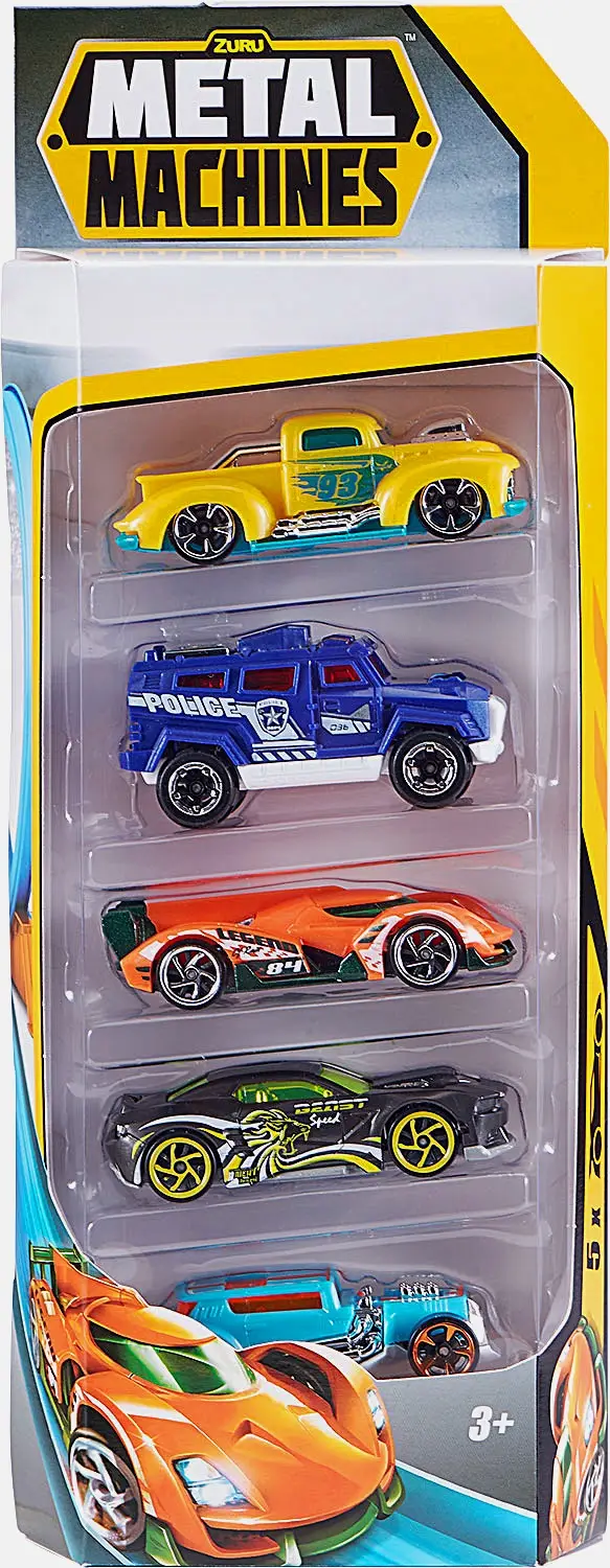 Набор моделей автомобилей 1:64 Zuru 5шт в ассортименте 200г 10.8*3.5*30см Набор моделей автомобилей 1:64 Zuru 5шт в ассортименте 200г 10.8*3.5*30см