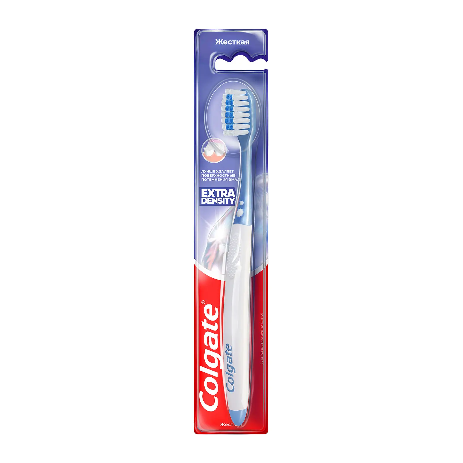 Изображение товара Зубная щетка Colgate Extra Density жесткая для эффективной очистки