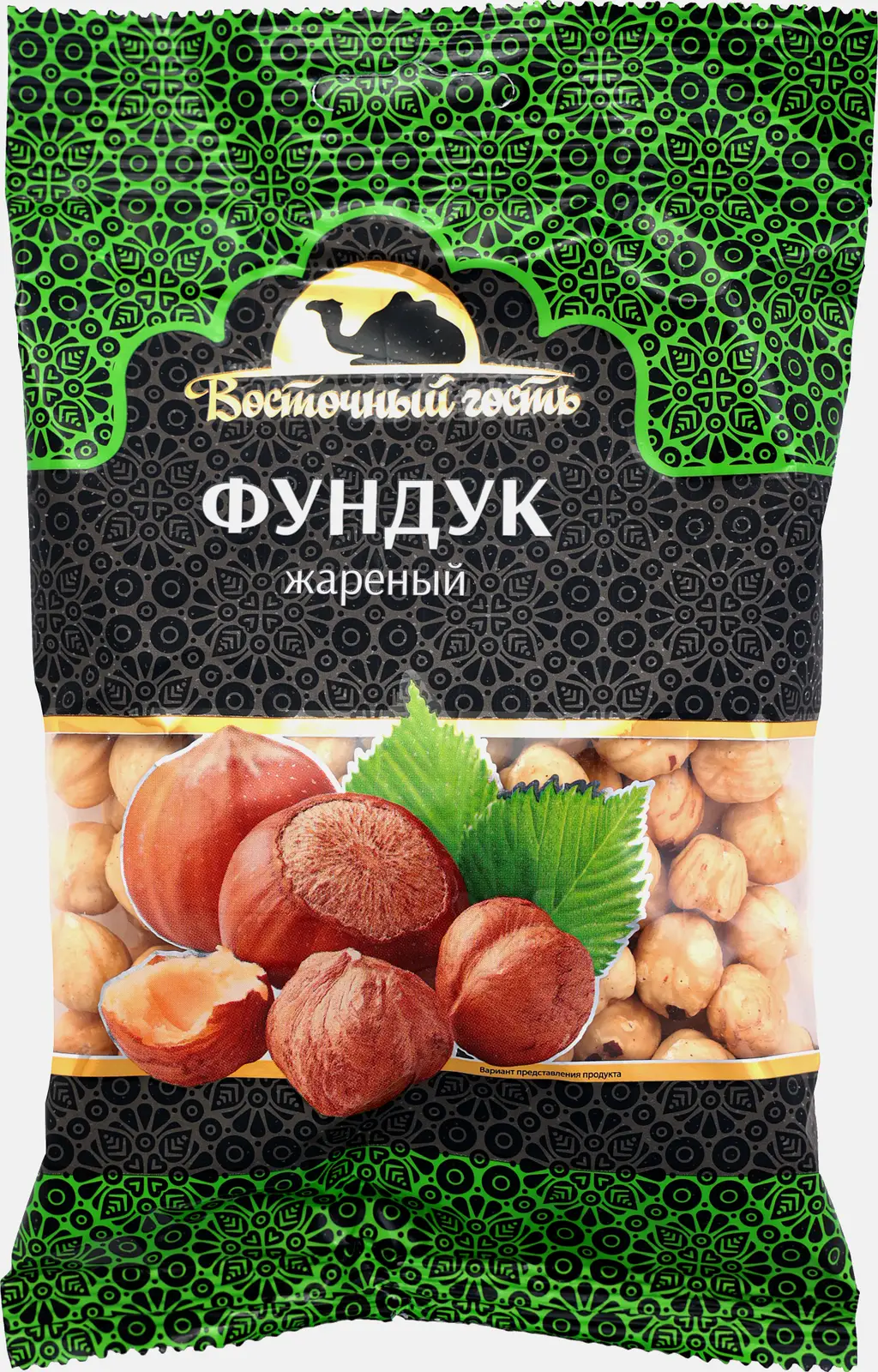 Изображение товара Жареный фундук Восточный Гость 130г натуральный орех для перекуса и десертов