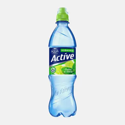 Напиток Active со вкусом лайма и мяты Aqua Minerale 500мл