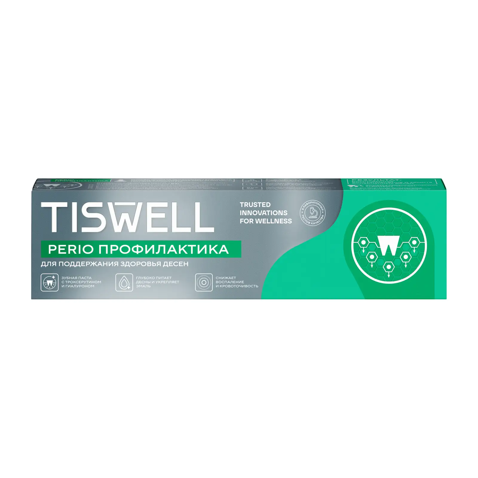Зубная паста Tiswell Perio Профилактика для поддержания здоровья десен 110г