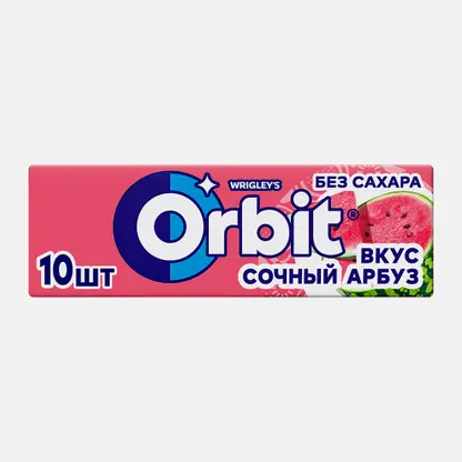 Жевательная резинка Сочный арбуз без сахара Orbit 13.6г