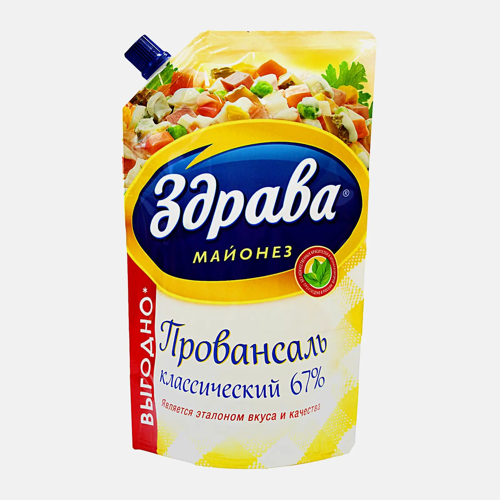 Майонез Здрава Провансаль Классический 67% 700г