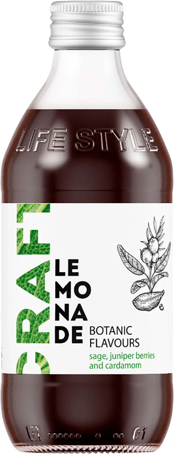 Изображение товара Газированный напиток Craft Шалфей с можжевеловыми ягодами и кардамоном 330 мл