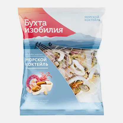 Морской коктейль Бухта изобилия замороженный 430г