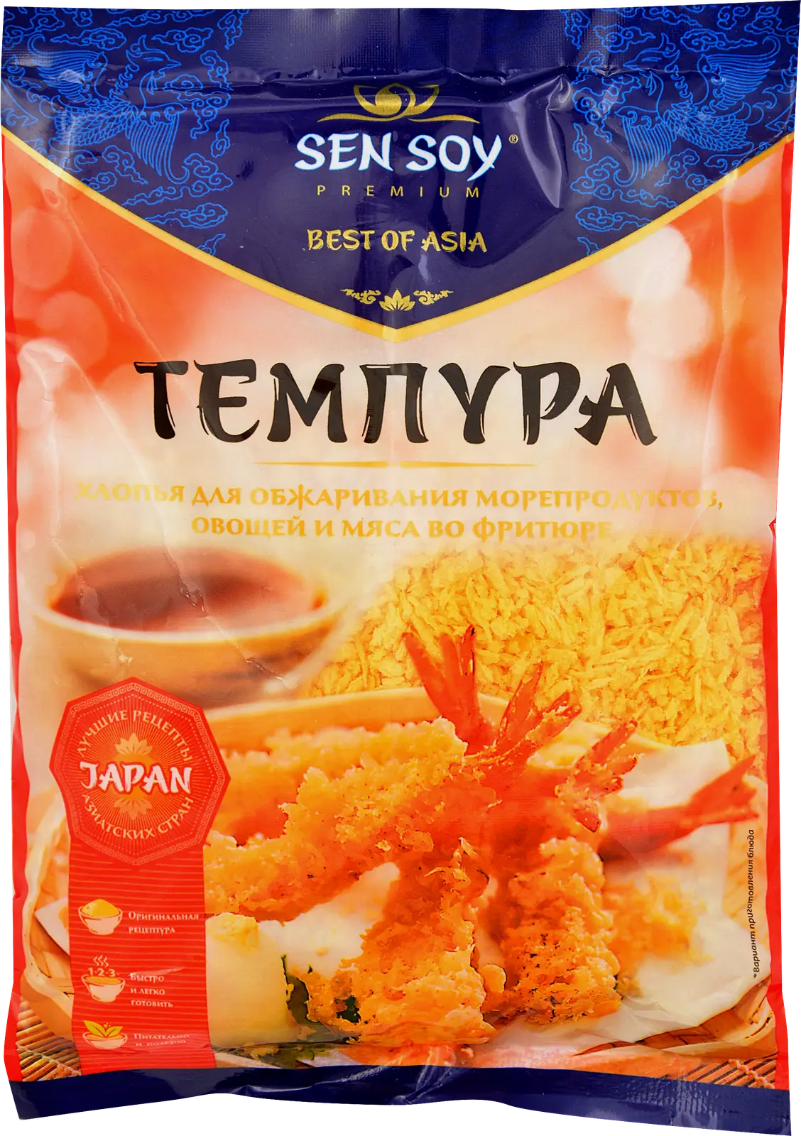 Хлопья панировочные Sen Soy Темпура японские 100г
