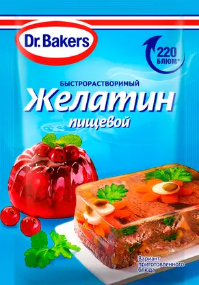Изображение товара Желатин Dr. Bakers пищевой 10г