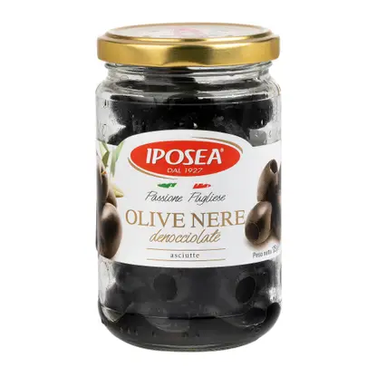 Изображение товара Маслины без косточки без жидкости Iposea 125гр
