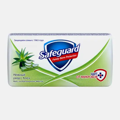 Мыло Safeguard классическое/алоэ/антибактериальное 90г в ассортименте