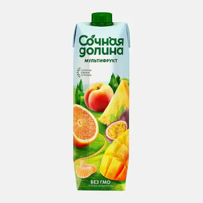 Сок мультифрукт Сочная Долина 950мл