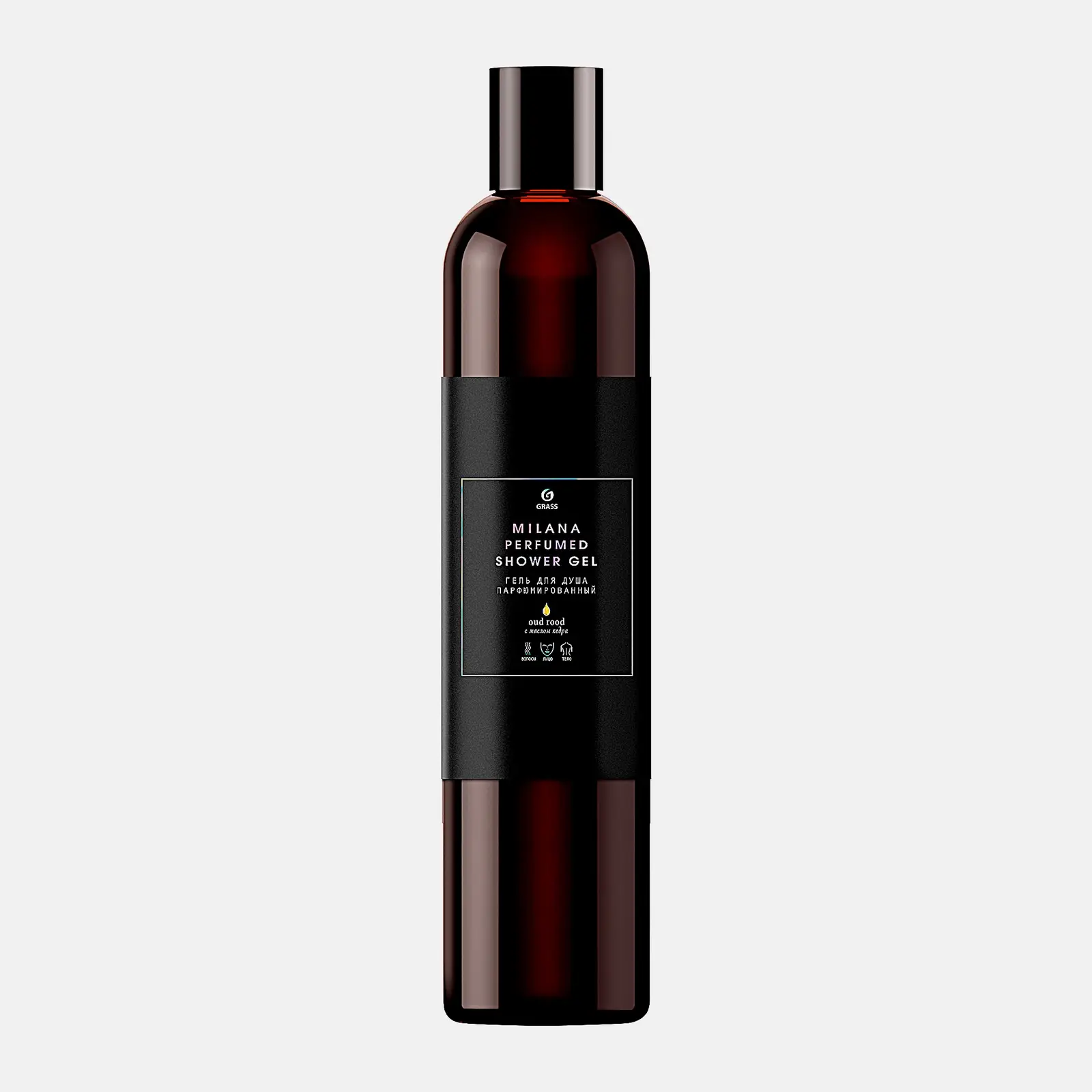 Гель для душа Milana Oud Rood парфюмированный 350мл Гель для душа Milana Oud Rood парфюмированный 350мл