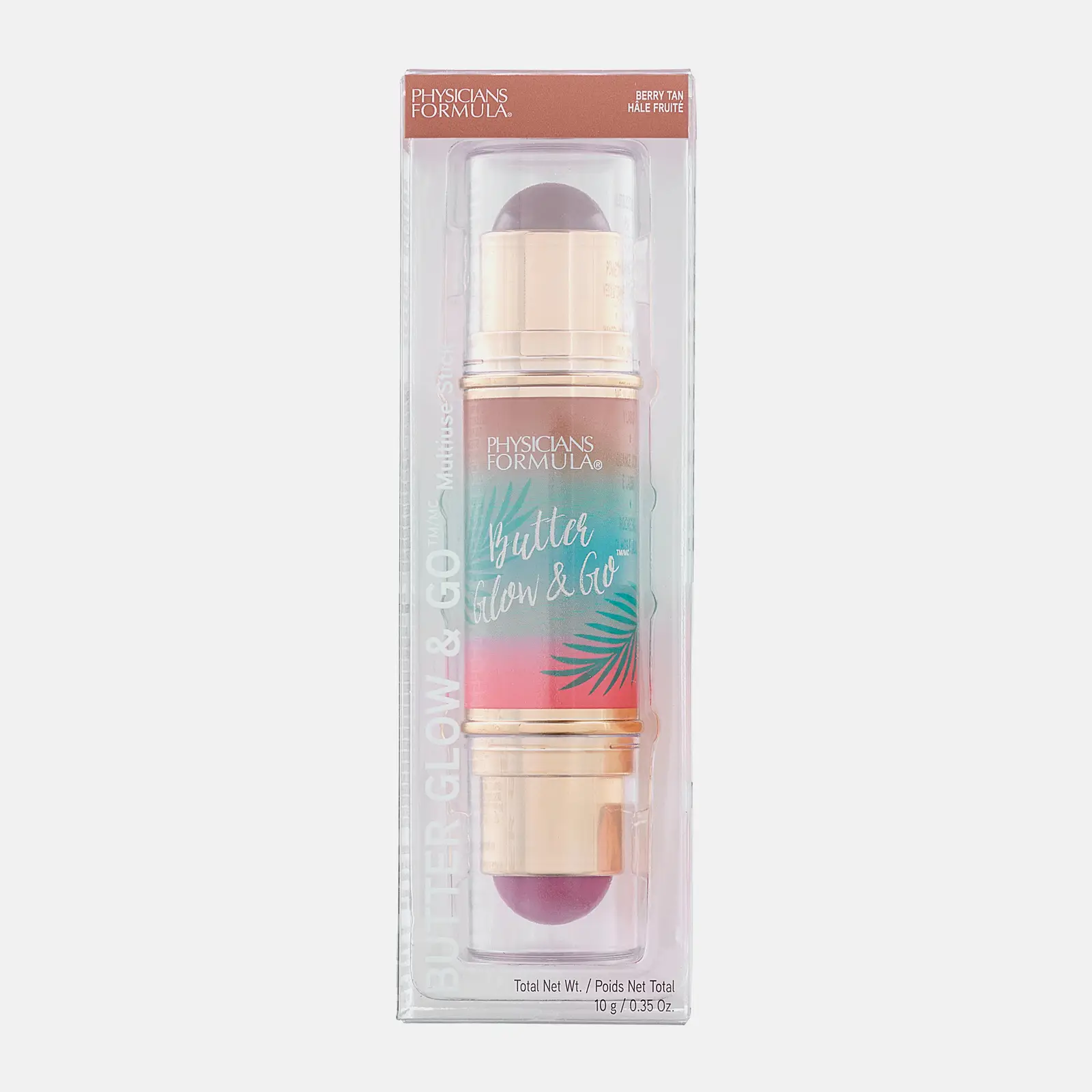 Мультистик для лица и губ тон Ягодный загар Physicians Formula Butter Glow & Go 10г