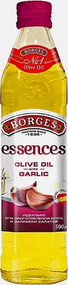 Масло оливковое Borges Essences с ароматом чеснока 500мл