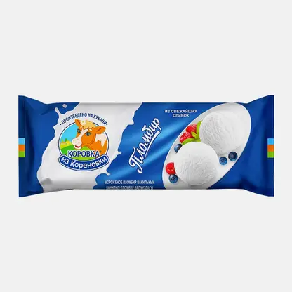 Мороженое Коровка из Кореновки Полено пломбир 400г