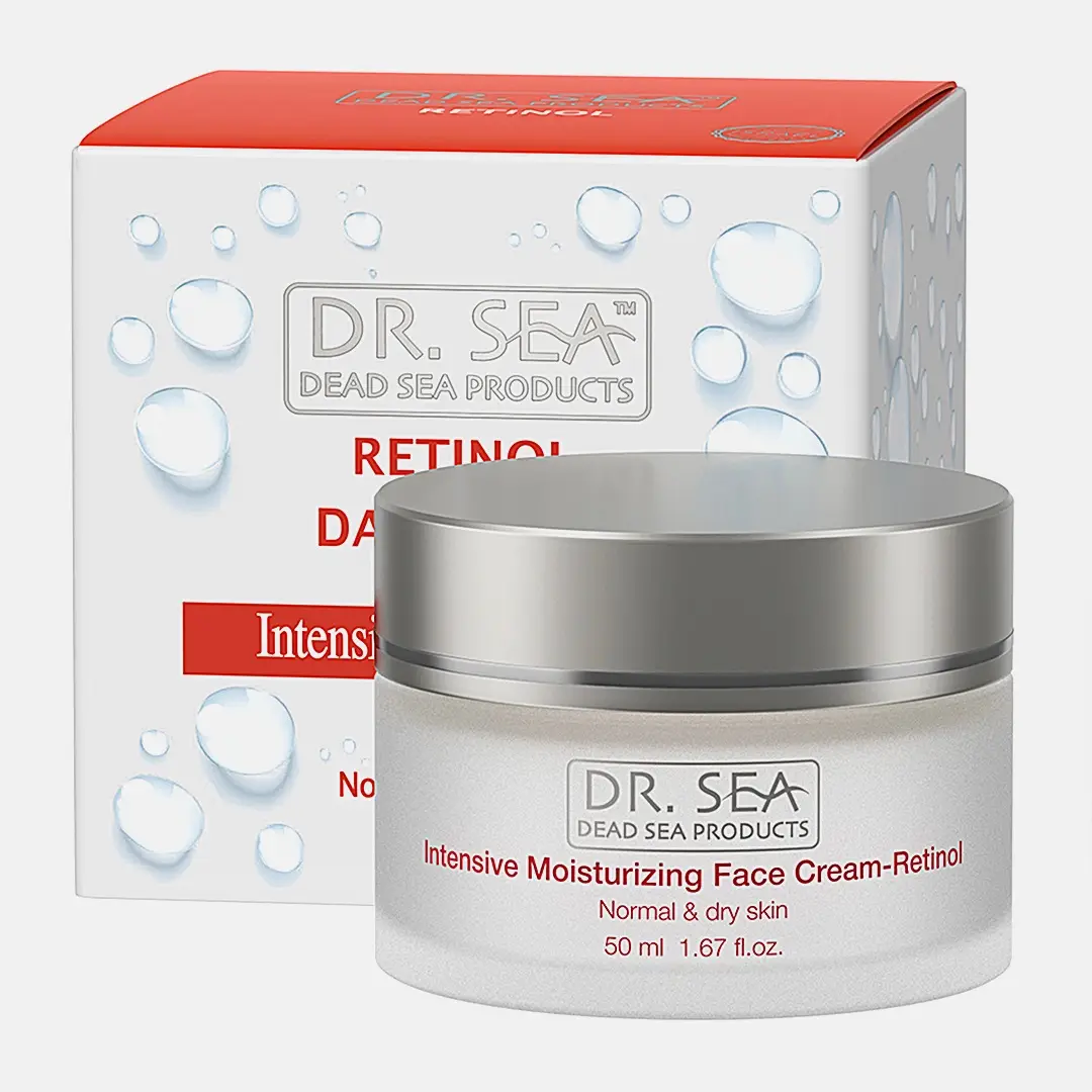 Крем для лица Dr.Sea увлажняющий для нормальной и сухой кожи 50мл