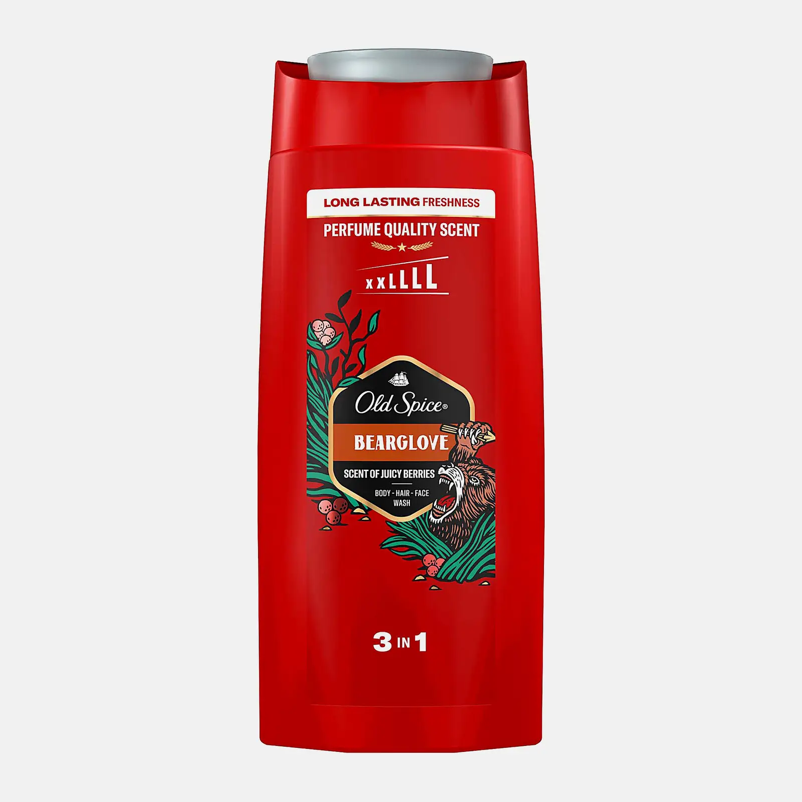 Гель для душа и Шампунь Old Spice 3в1 Bearglove 675мл