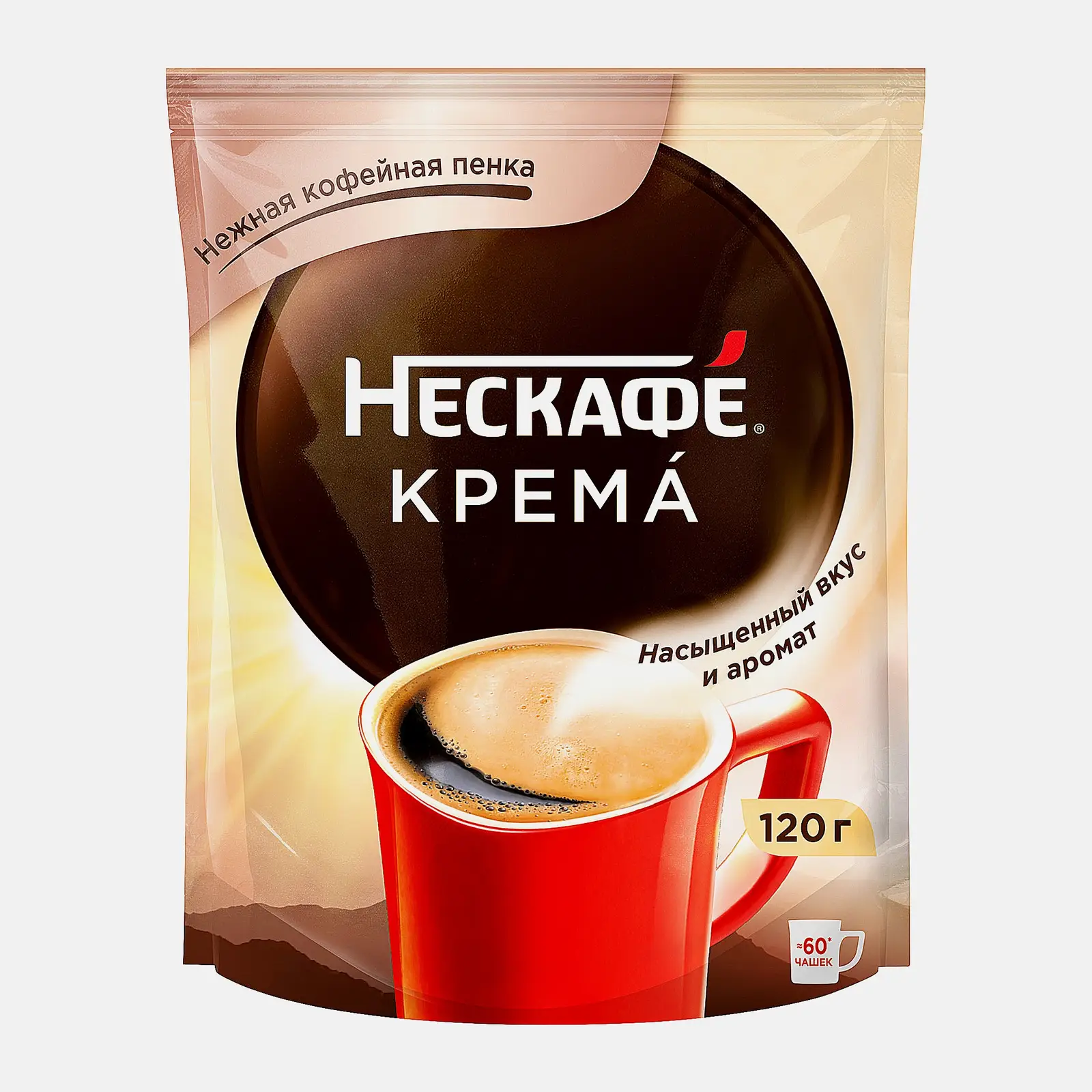 Изображение товара Кофе растворимый Нескафе Классик Крема натуральный 120г