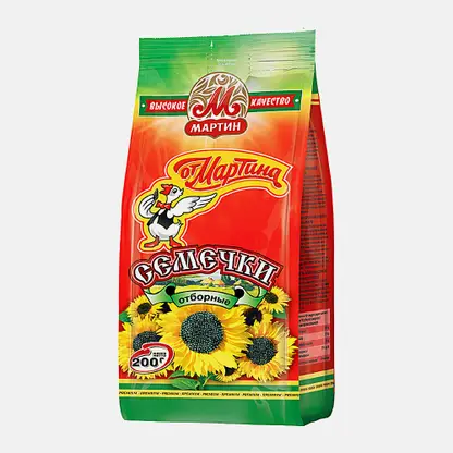Семечки От Мартина Отборные обжаренные 200г