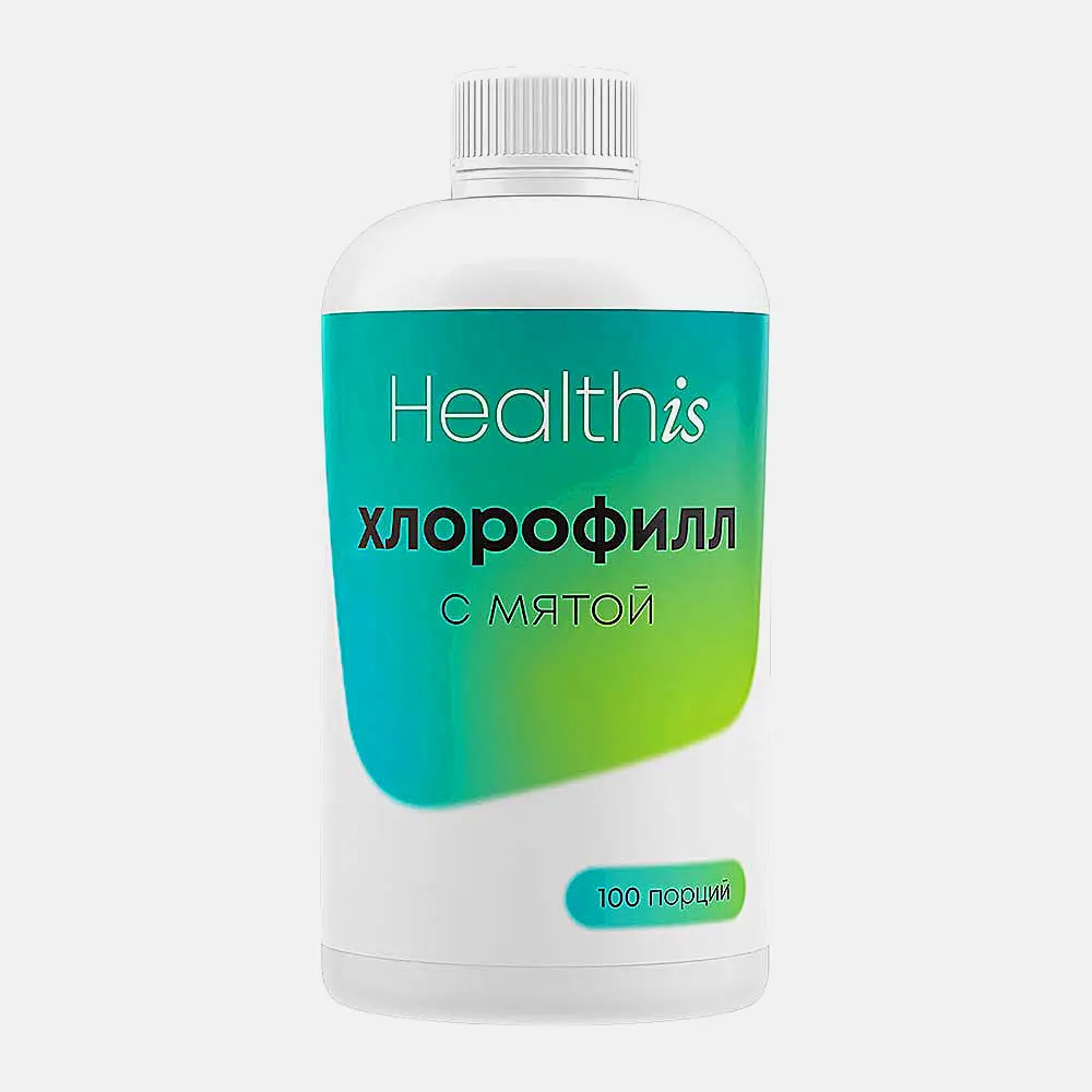 Healthis Хлорофилл жидкость для приема внутрь 500мл