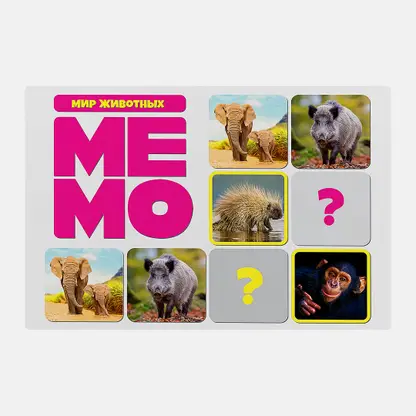 Игра настольная Мemo в ассортименте