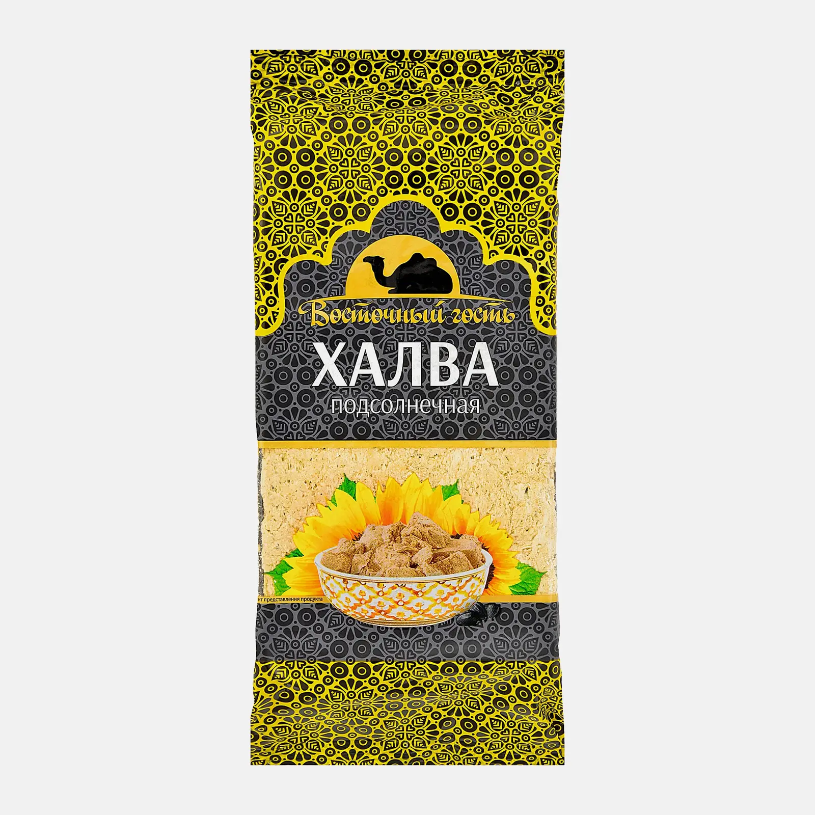 Изображение товара Халва Восточный гость подсолнечная 500г глазированная натуральный сладкий десерт