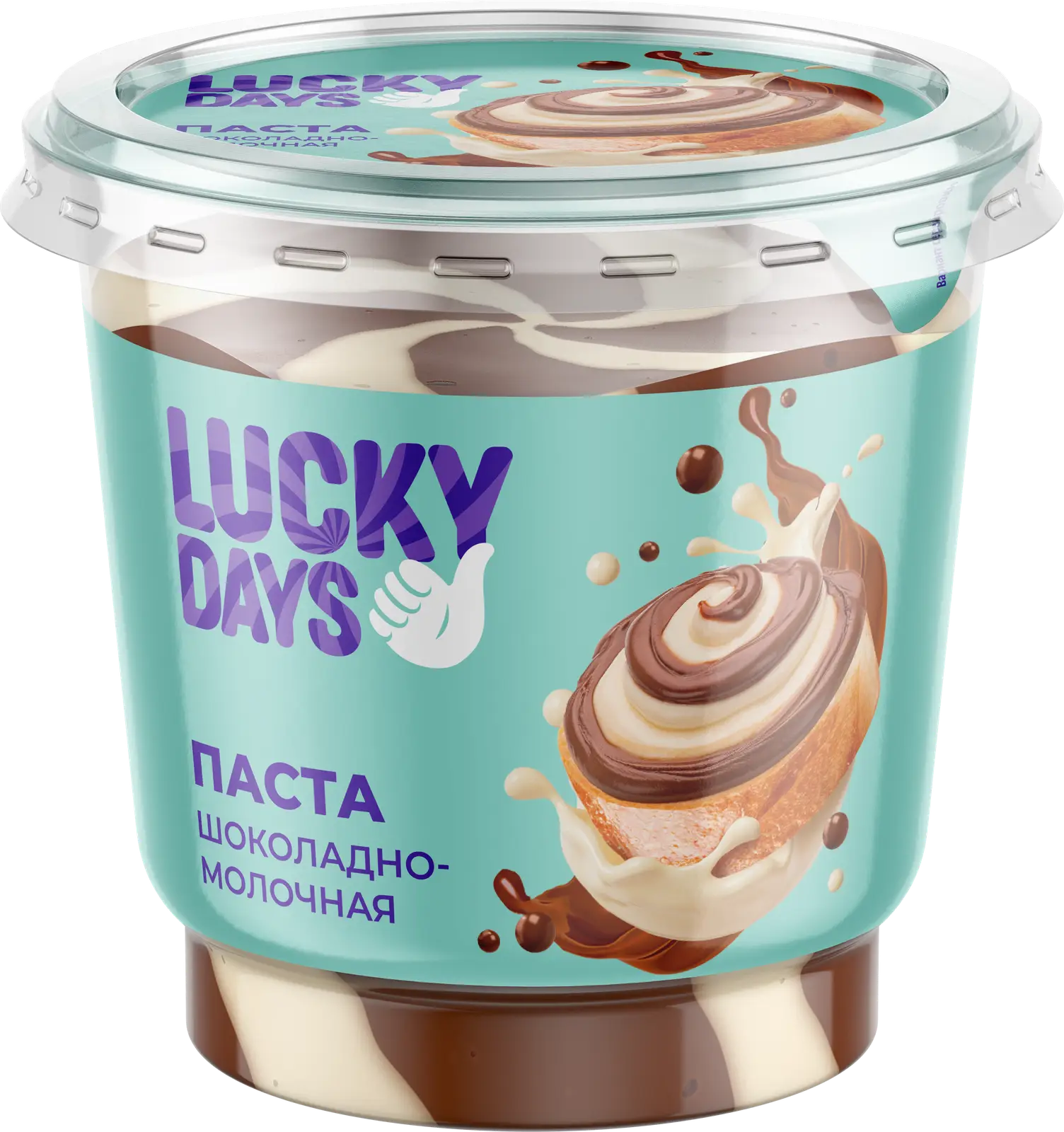 Паста Lucky Days шоколадно-молочная 350г - Магнит-Продукты