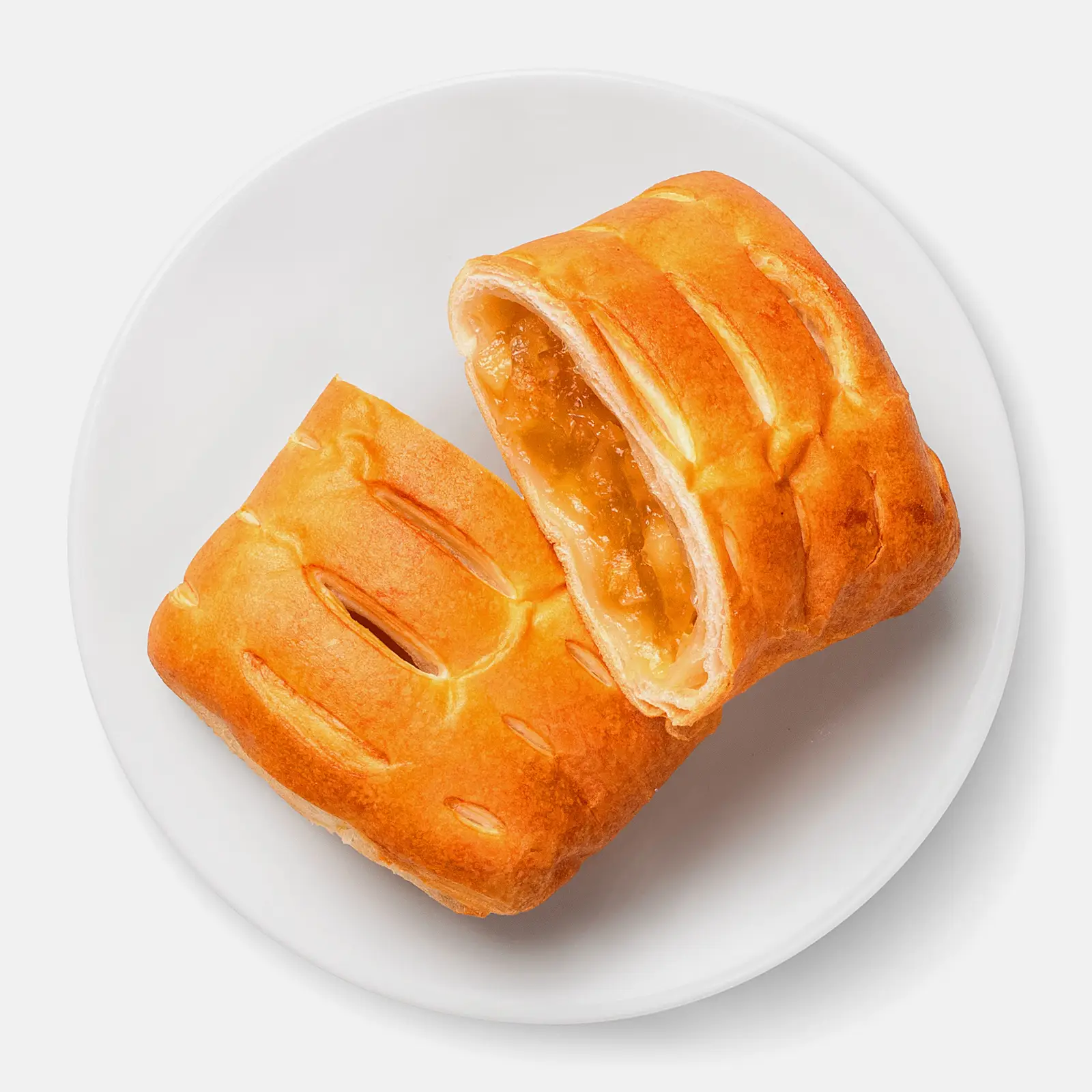 Изображение товара Слойка с яблоком Хлебный дом 55г