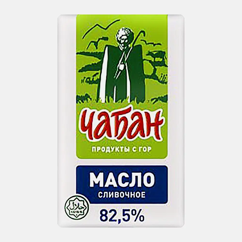 Масло сливочное Чабан 82.5% 180г