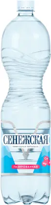 Изображение товара Вода Сенежская питьевая газированная 1.5л