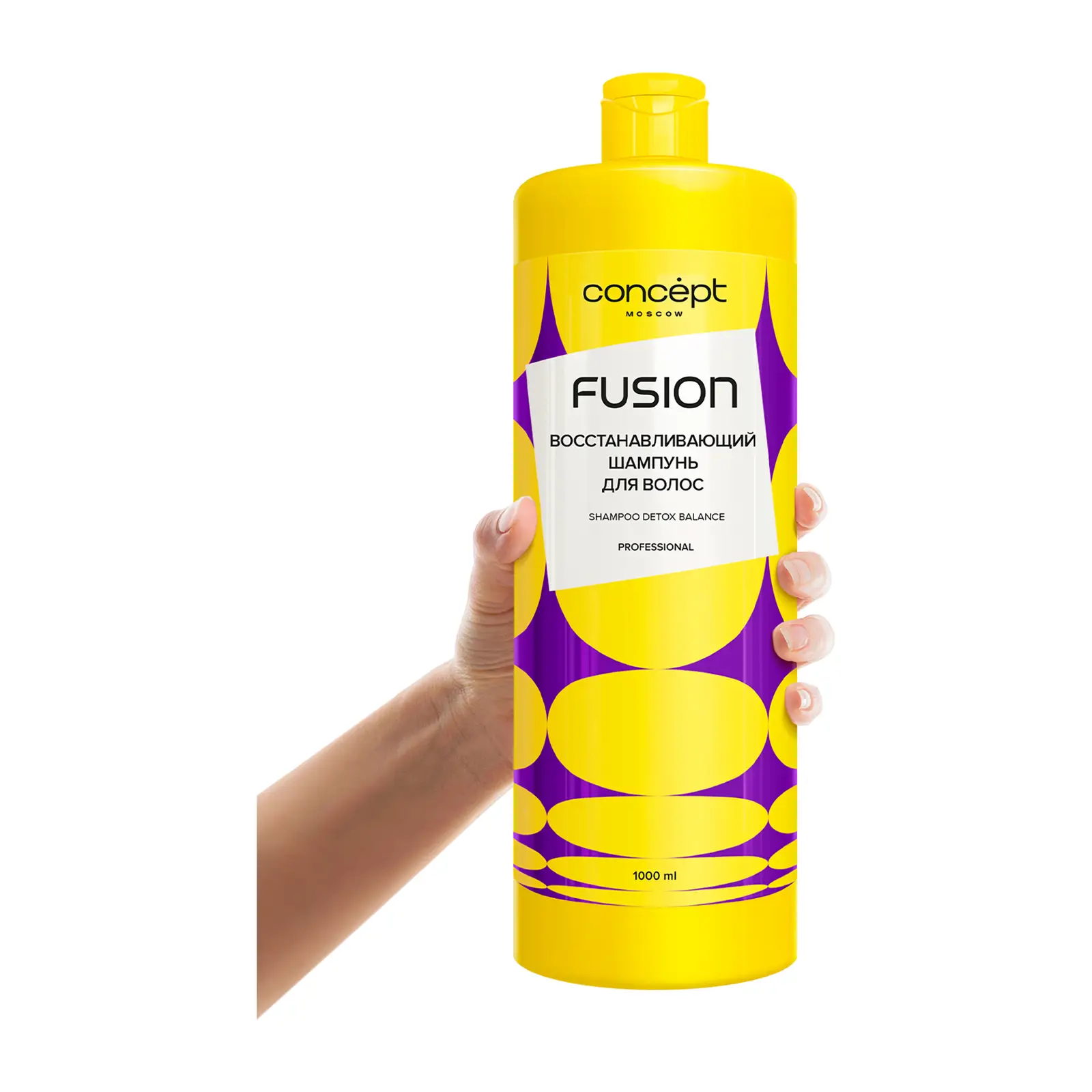 Шампунь Concept Fusion для восстановления волос Detox Balance 1л