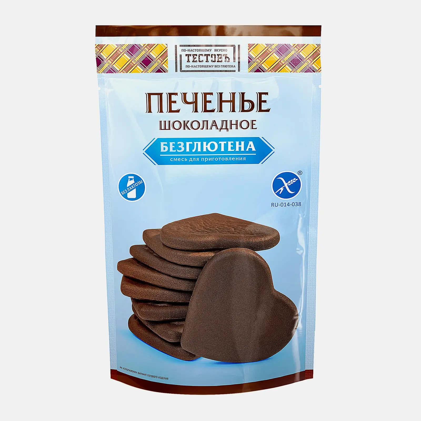 Смесь для приготовления Тестовъ Печенье шоколадное 200г Смесь для приготовления Тестовъ Печенье шоколадное 200г