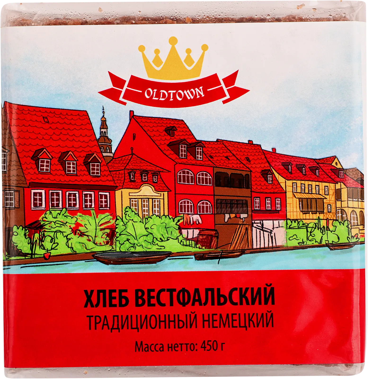 Хлеб Вестфальский традиционный немецкий Old Town 450г