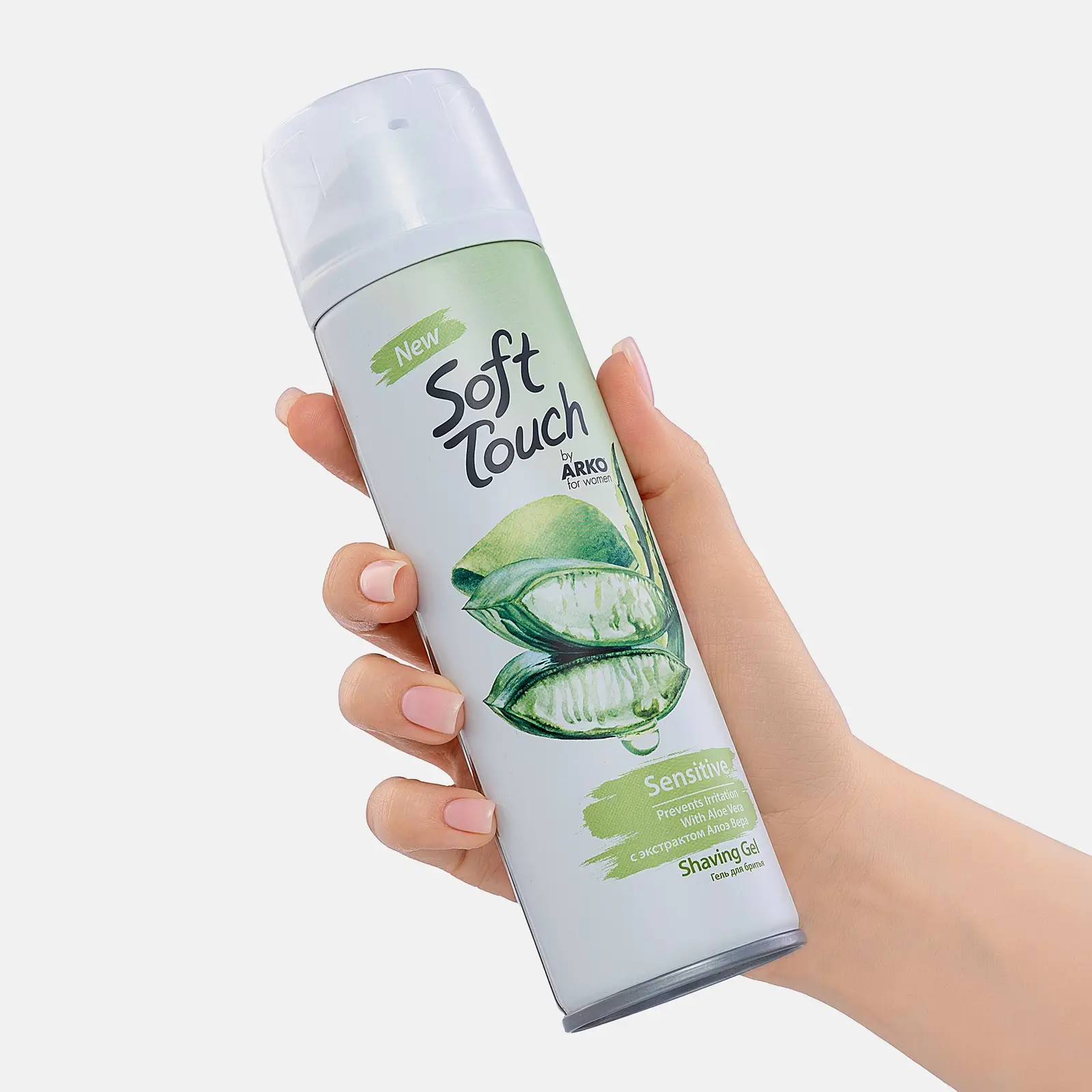 Гель для бритья Arko Soft Touch Алоэ 200мл