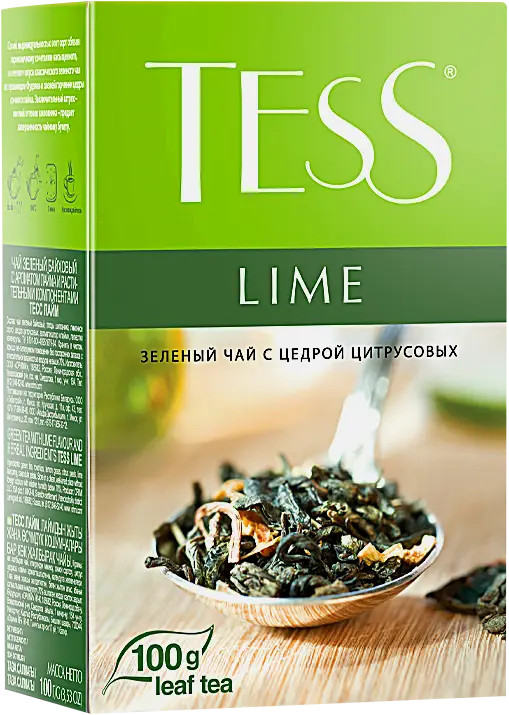 Чай зеленый Tess Lime листовой 100г - фото 2
