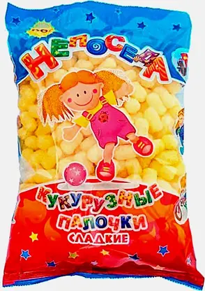 Палочки кукурузные Непоседа 150г