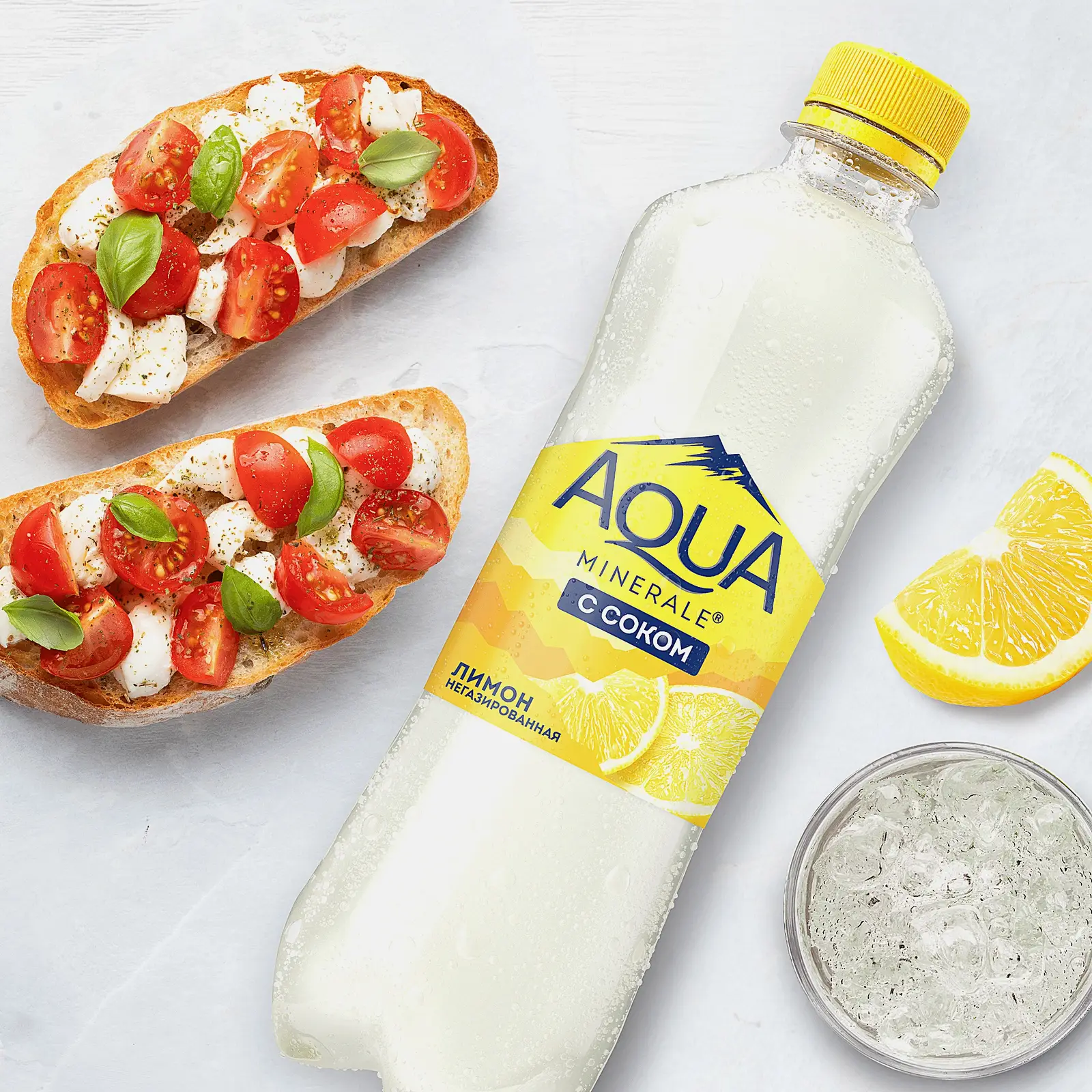 Напиток Лимон Aqua Minerale Fresh 500мл