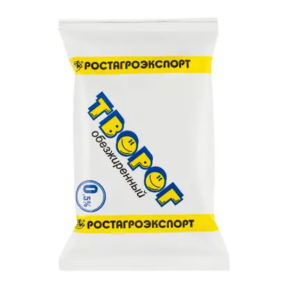 Изображение товара Творог Рост Агро Комплекс 0% 180г