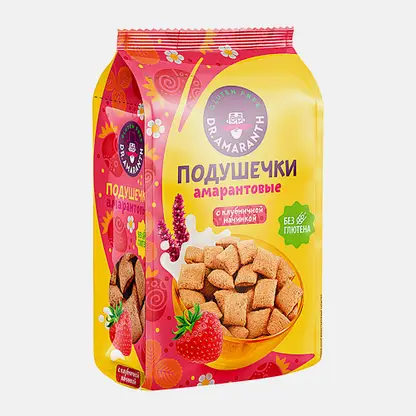 Подушечки амаранте со вкусом клубники Dr.Amaranth 100г
