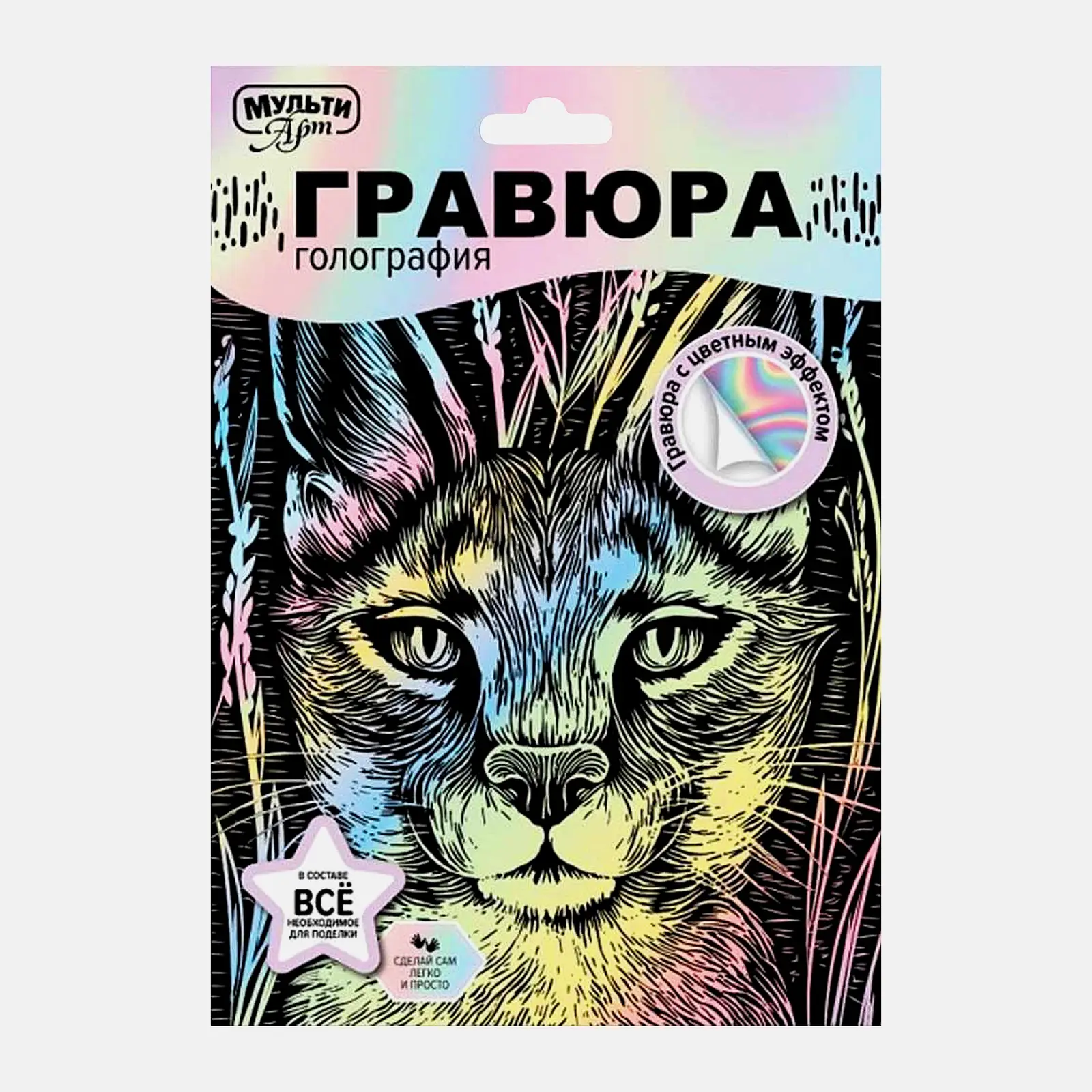 Гравюра пастель Мульти Арт в ассортименте - фото 2