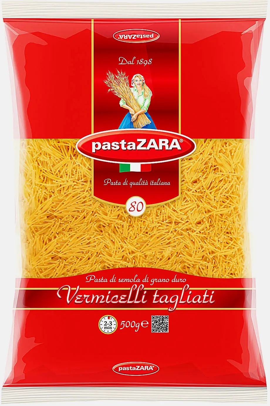 Вермишель Pasta Zara Vermicelli Tagliati 500г Вермишель Pasta Zara Vermicelli Tagliati 500г