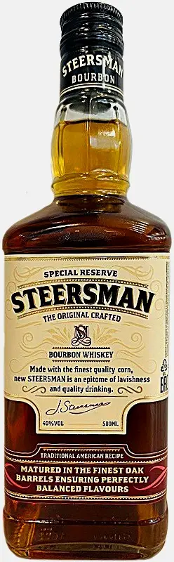 Изображение товара Виски Steersman Бурбон зерновой 40% 500мл выдержанный четыре года
