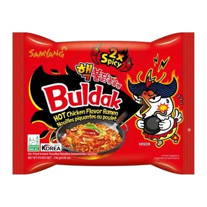 Изображение товара Лапша Samyang Buldak Hot Chicken 2xSpicy 140г