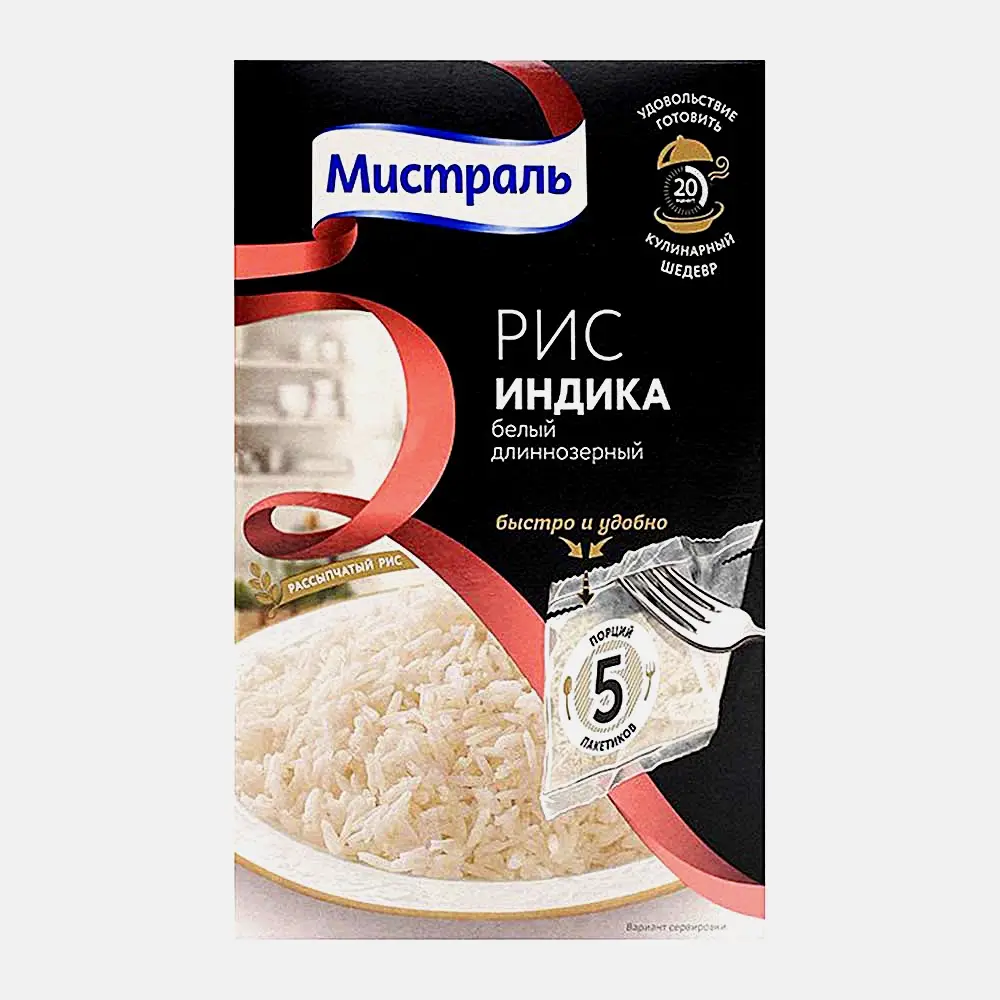 Рис Индика Мистраль 400г - фото 3