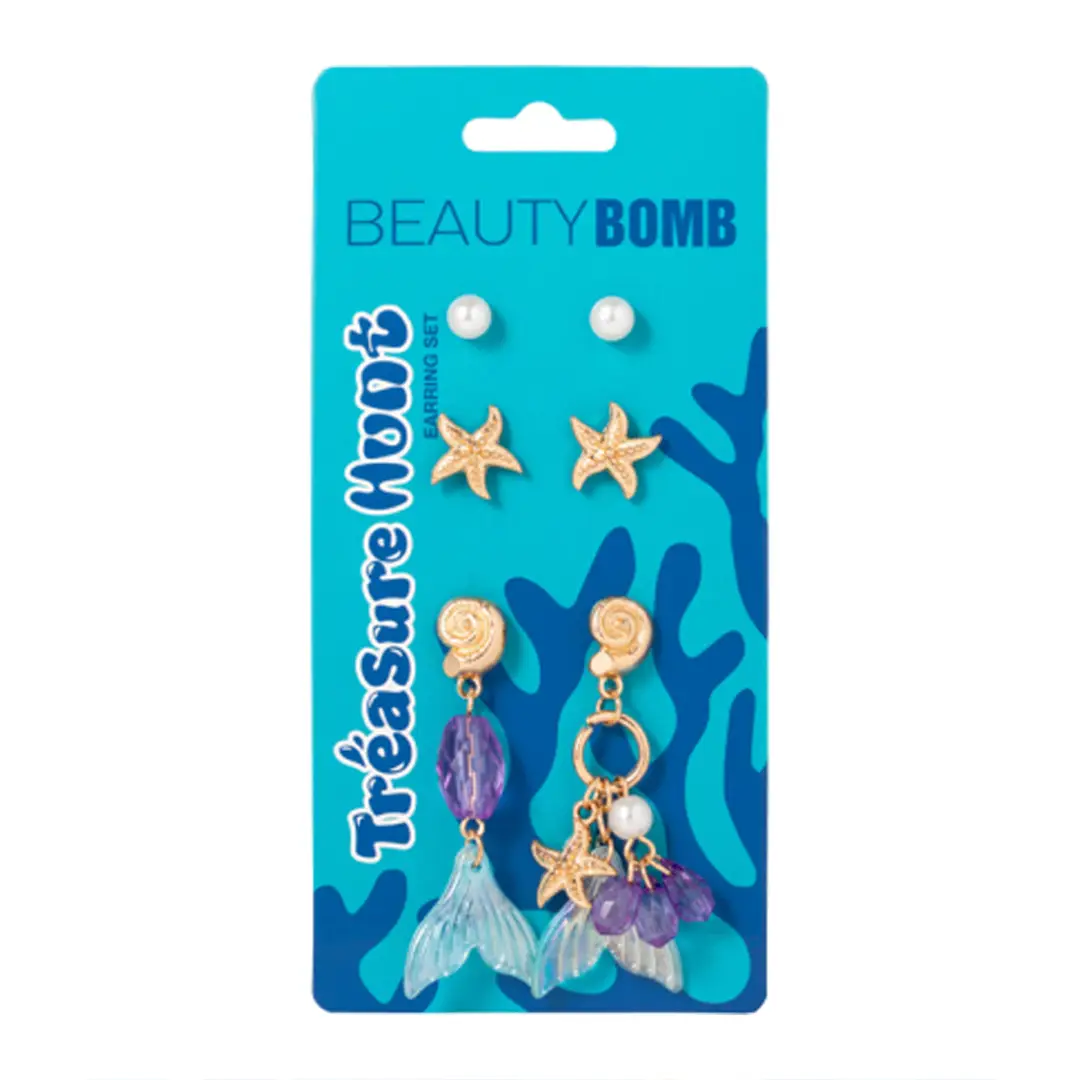 Набор сережек Treasure Hunt Beauty Bomb Jelly Pirates 8г
