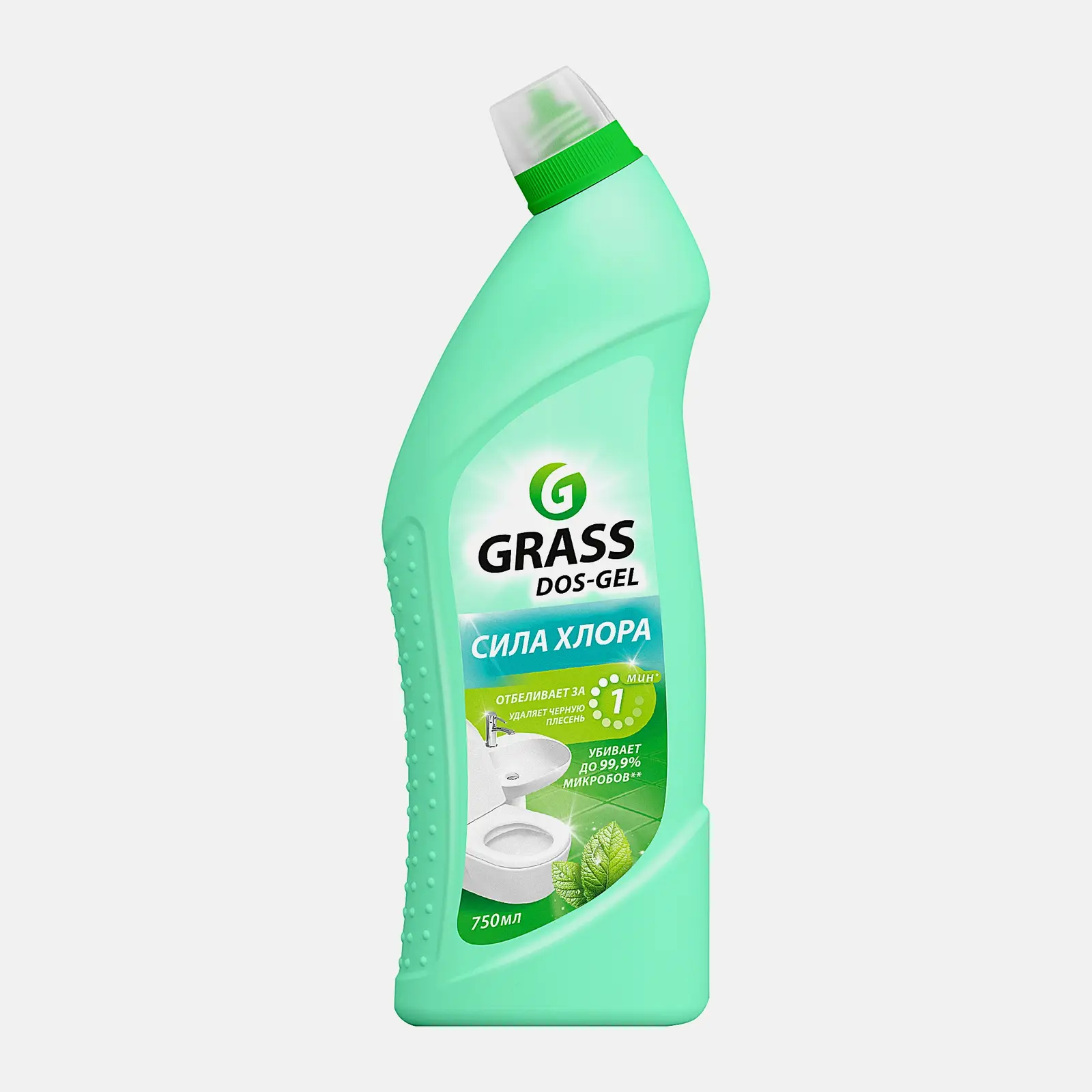 Чистящий гель Dos Gel Мятная сила Универсальный 750мл